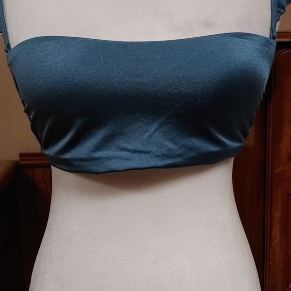 PINK Victoria's Secret Flutter Strap Bikini Top L NWOT - Picture 2 of 10